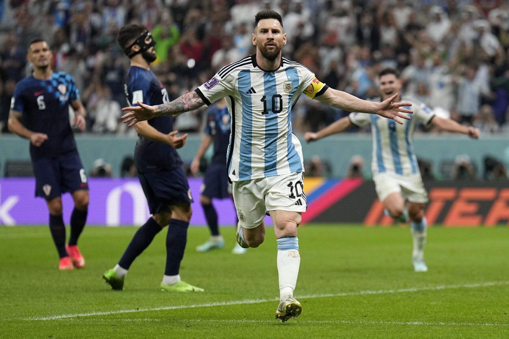 APTOPIX WCup Argentina Croatia Soccer